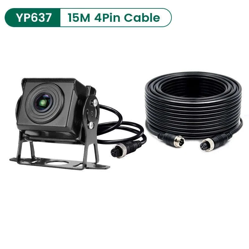 170° 1080P AHD Fisheye Wide Angle Rear View Camera with Night Vision-YP637-5M