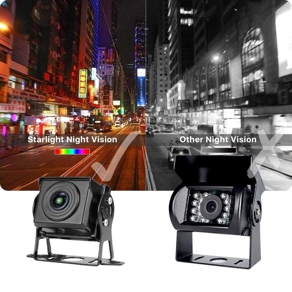 170° 1080P AHD Fisheye Wide Angle Rear View Camera with Night Vision-YP637-5M