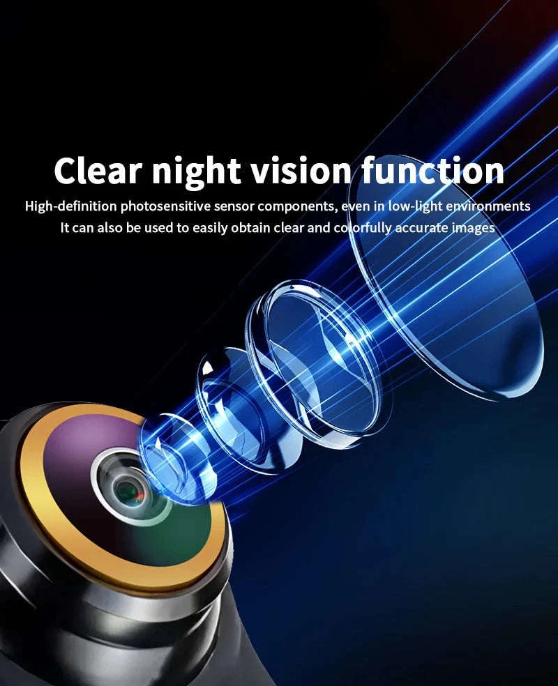 170° HD Car Rear View Camera with Night Vision and Guiding Line-017F-AHD720P-1080P / 12 V