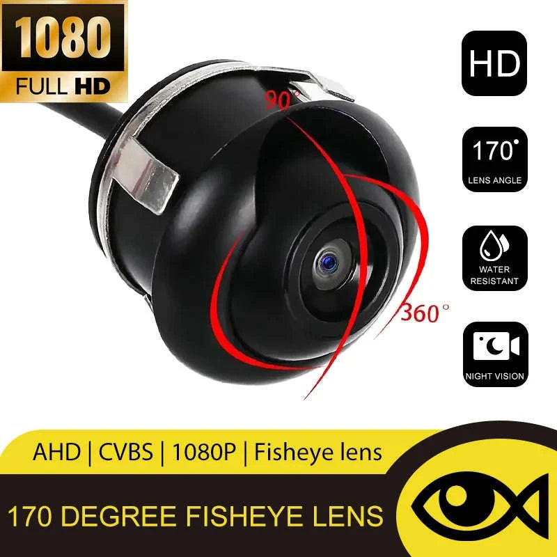 170° HD Rear Camera with Night Vision for Parking-046-CVBS-1080P