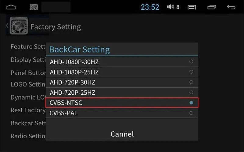 170° Wide Angle Brake Light Reverse Camera for VW T5 Transporter-CVBS-AHD / 12 V