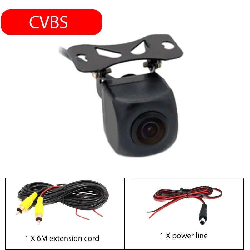 170° Wide Angle Car Backup Camera 1080P Night Vision AHD-015-CVBS-720P / 12 V