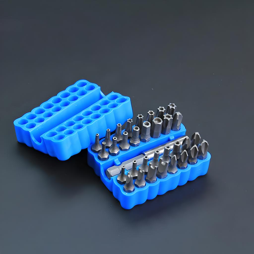 33pcs Security Screwdriver Bit Set with Magnetic Holder and Case