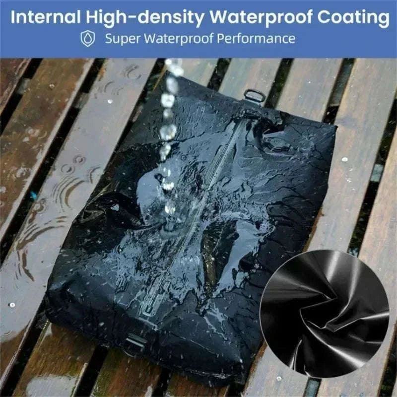 17L Vacuum Compression Bag with Air Pump for Travel Storage-1 bag 1 pump black / China Mainland