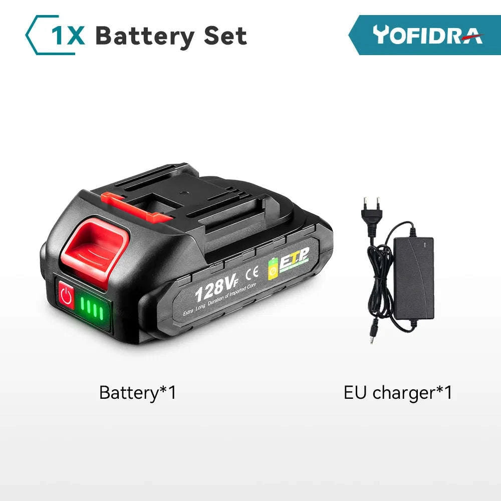 18–20V Rechargeable Lithium Ion Battery for Power Tools-1x128VF-1 Charger / spain