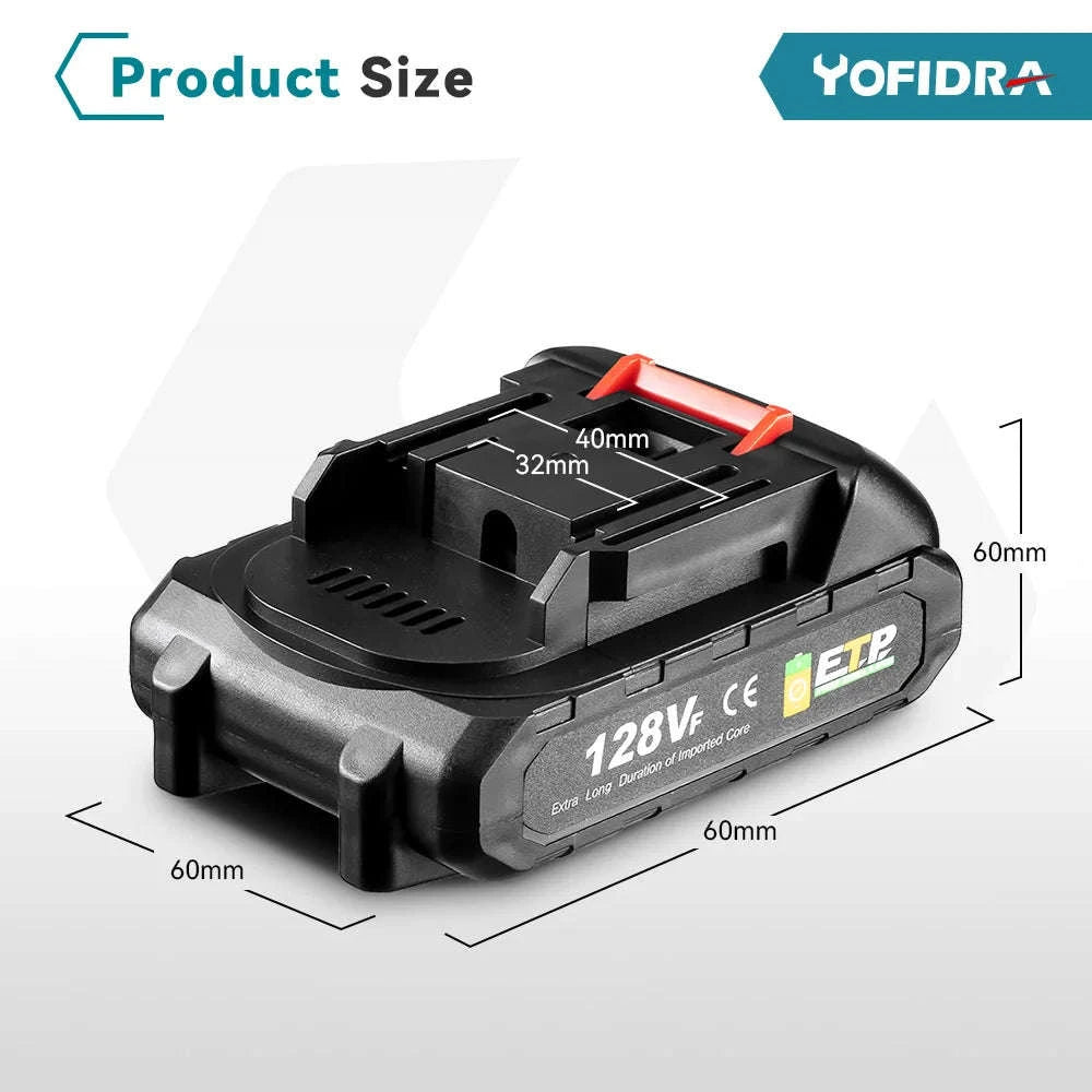 18–20V Rechargeable Lithium Ion Battery for Power Tools-1x128VF-1 Charger / spain