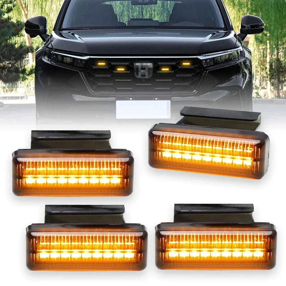 18 LED Front Grille Daytime Running Light 12V-4PCS