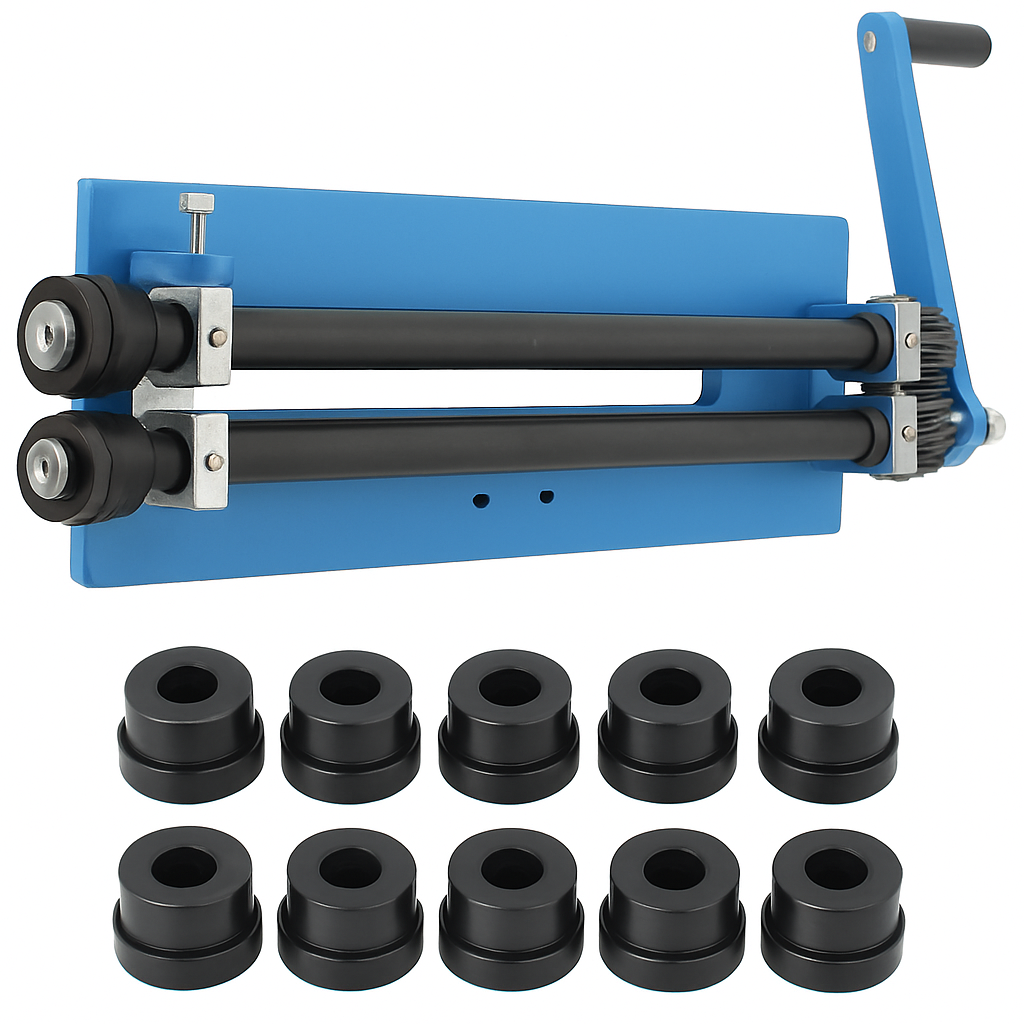 18-Inch Sheet Metal Bead Roller with 6 Dies Manual Forming Machine