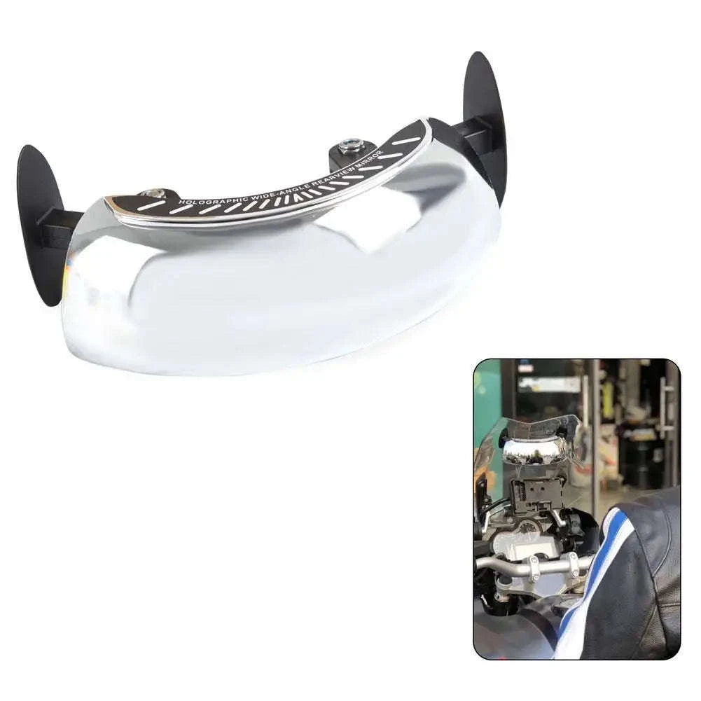 180° Blind Spot Motorcycle Rearview Mirror-sliver