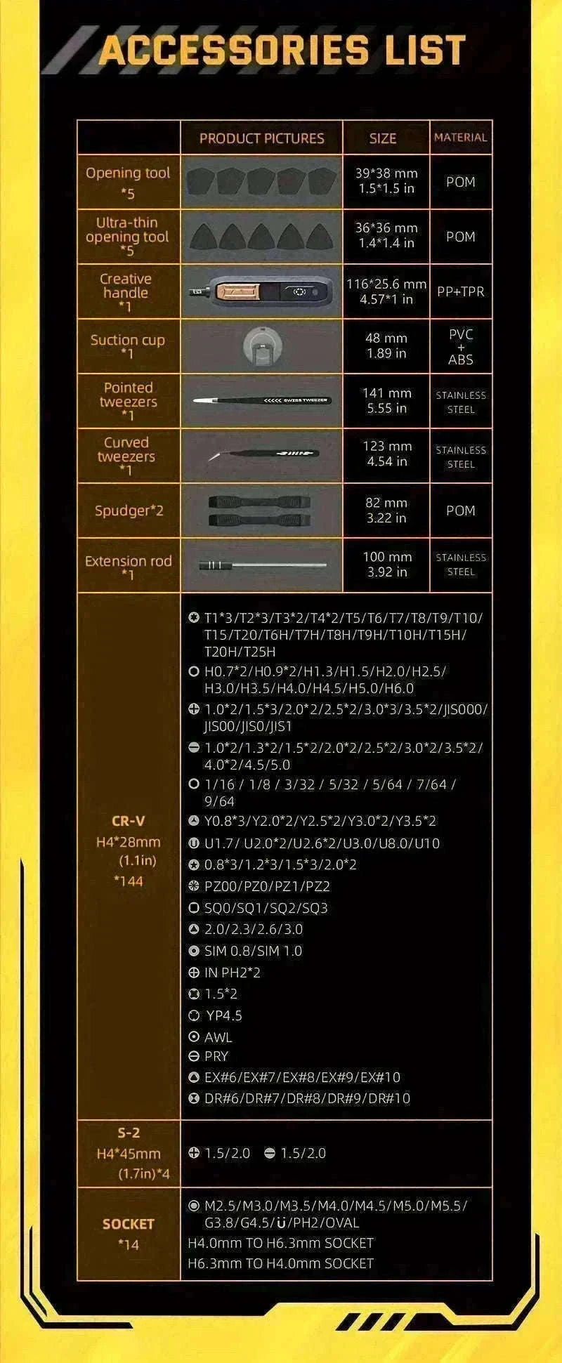 180-in-1 Precision Screwdriver Set with Magnetic Bits for Electronics Repair-Manual 180in1 WH / GERMANY