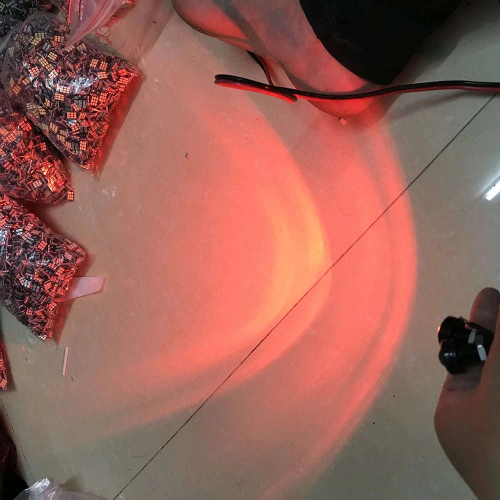 18mm Universal LED Driving Lights 12V-Green / 10pcs