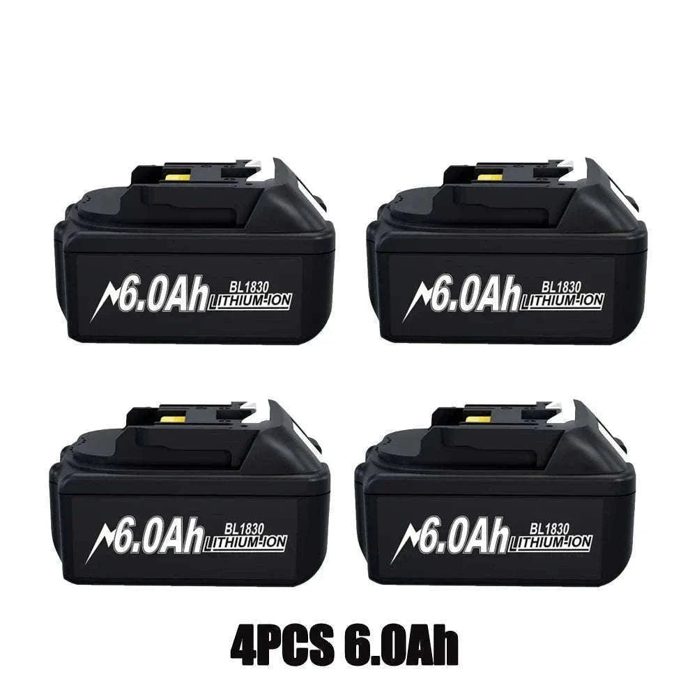 18V 6Ah Replacement Battery for Makita Power Tools-4 6.0ah / 18V / GERMANY