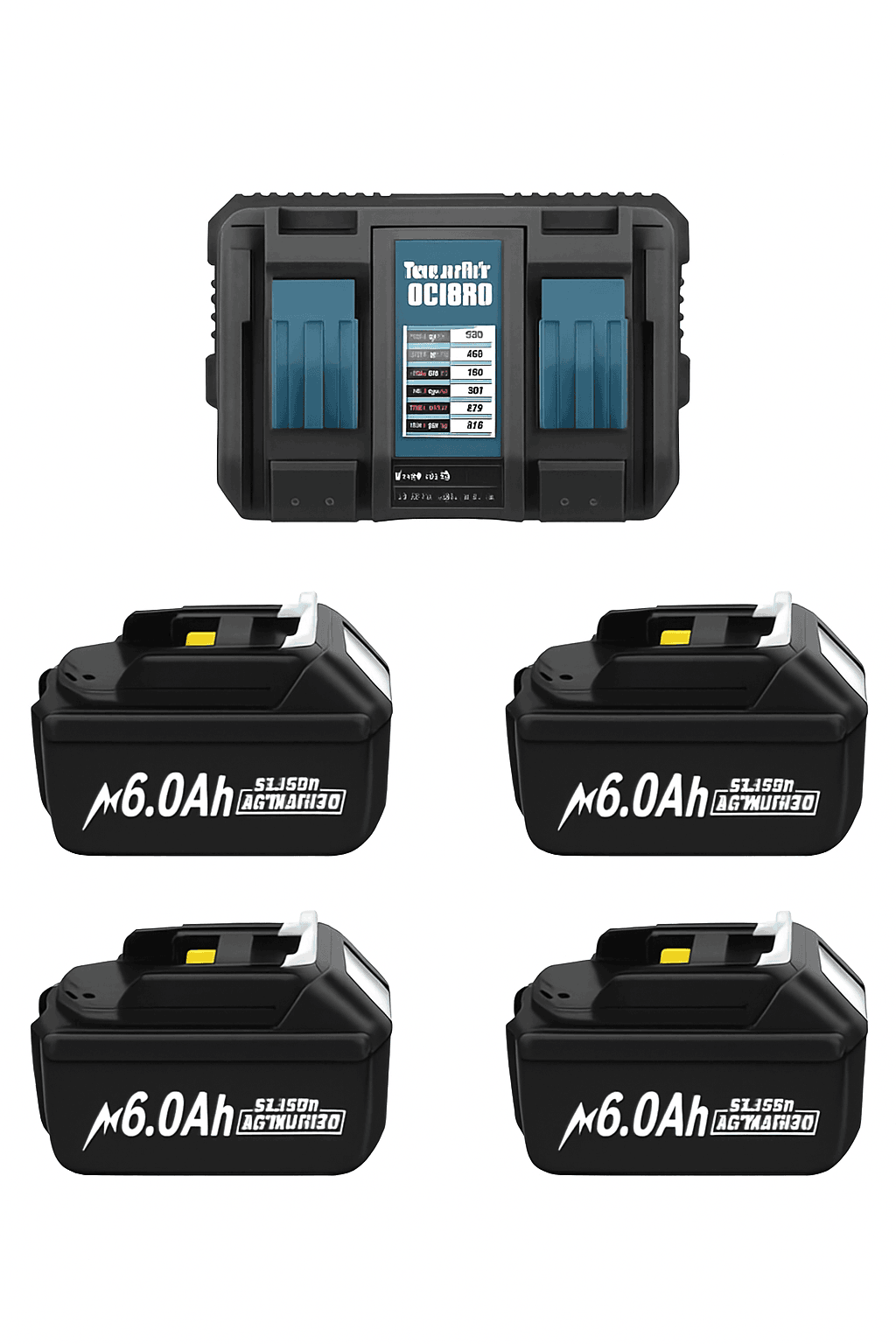 18V 6Ah Replacement Battery for Makita Power Tools-4 6.0ah / 18V / GERMANY