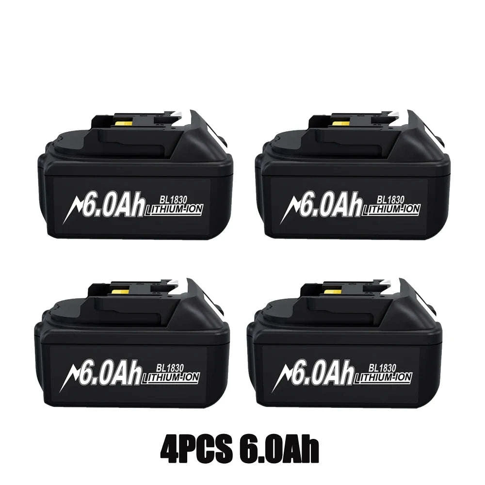 18V 6Ah Replacement Battery for Makita Power Tools-4 6.0ah / 18V / GERMANY