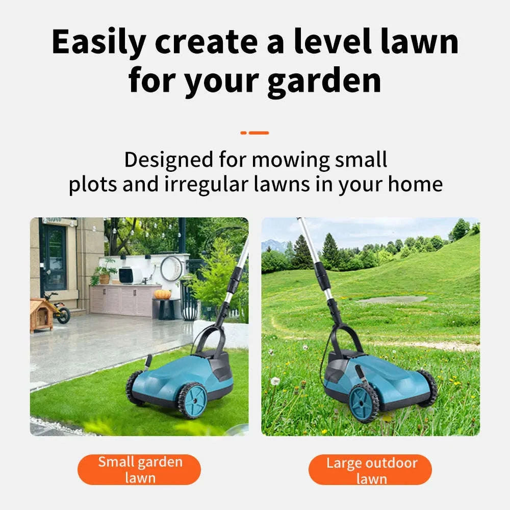 18V Cordless Brushless Grass Trimmer with Adjustable Height & Pole-1 pc battery / EU / france