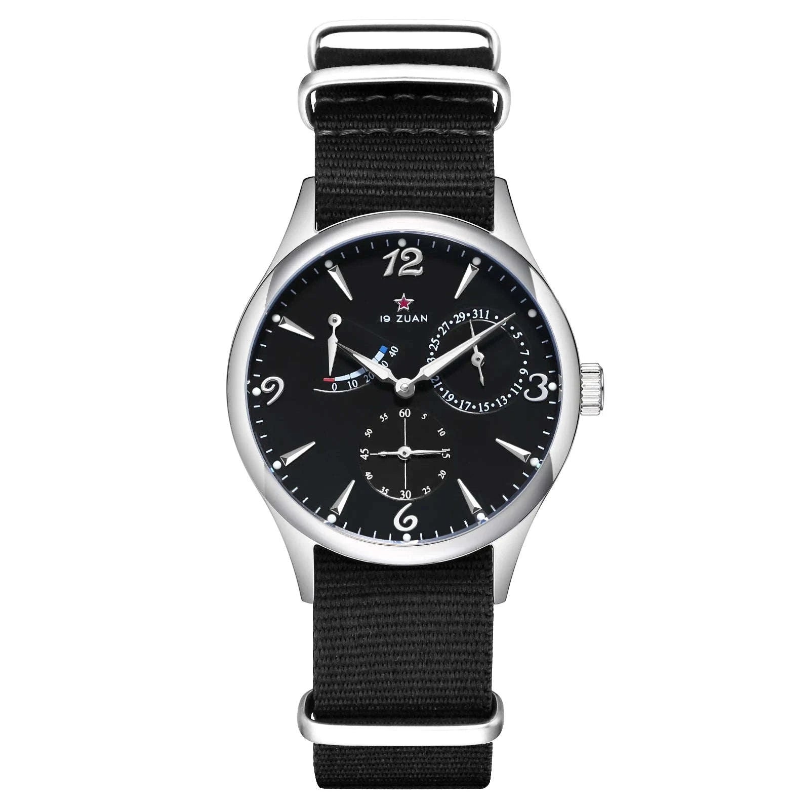 1963 Retro Pilot Men’s Automatic Watch 40mm, Sapphire Crystal, 5Bar-Yellow