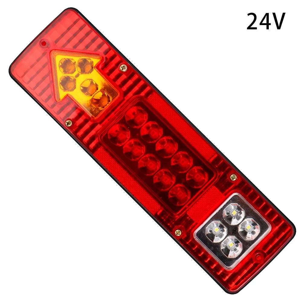 19LED Tail Light Assembly for Trucks and Trailers-12V