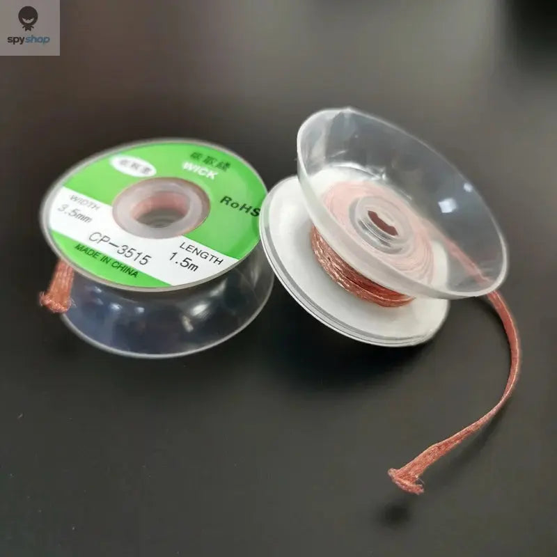 1PC 2.0mm 3.5mm 1.5M Welding Wires Desoldering Braid Solder Remover Wick Wire Repair Tool Spy-shop.com