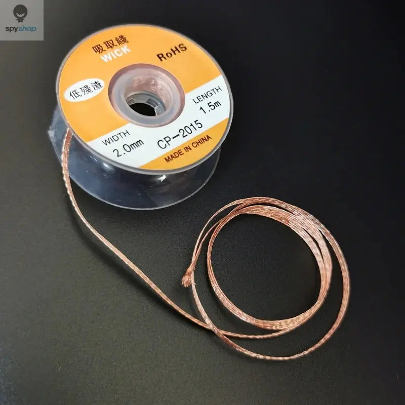 1PC 2.0mm 3.5mm 1.5M Welding Wires Desoldering Braid Solder Remover Wick Wire Repair Tool Spy-shop.com
