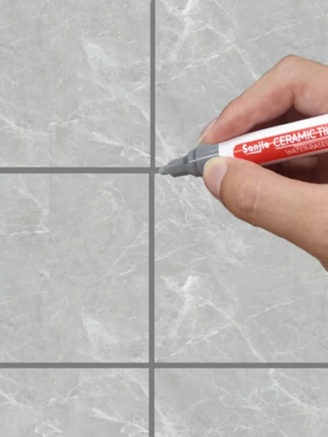 1PC Ceramic tile bathroom wall floor tile gap color repair anti-mildew waterproof whiteboard color repair pen Spy-shop.com