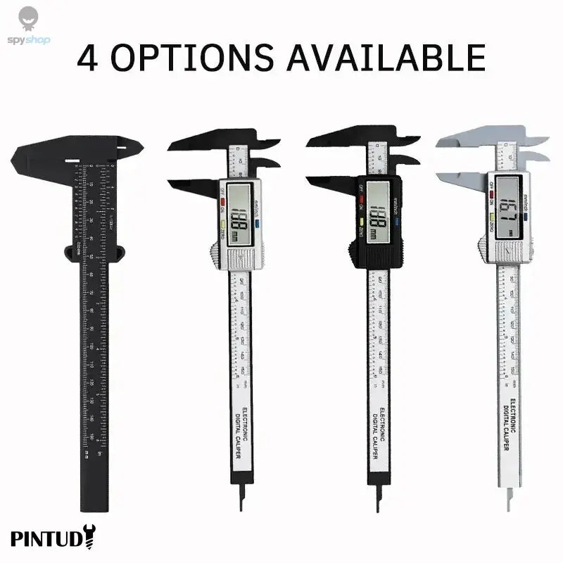 1PC Plastic Vernier Caliper Digital Display Caliper Mini Text Play Caliper Student Vernier Ruler 0 to 150mm Measuring Tool