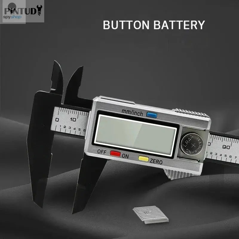 1PC Plastic Vernier Caliper Digital Display Caliper Mini Text Play Caliper Student Vernier Ruler 0 to 150mm Measuring Tool