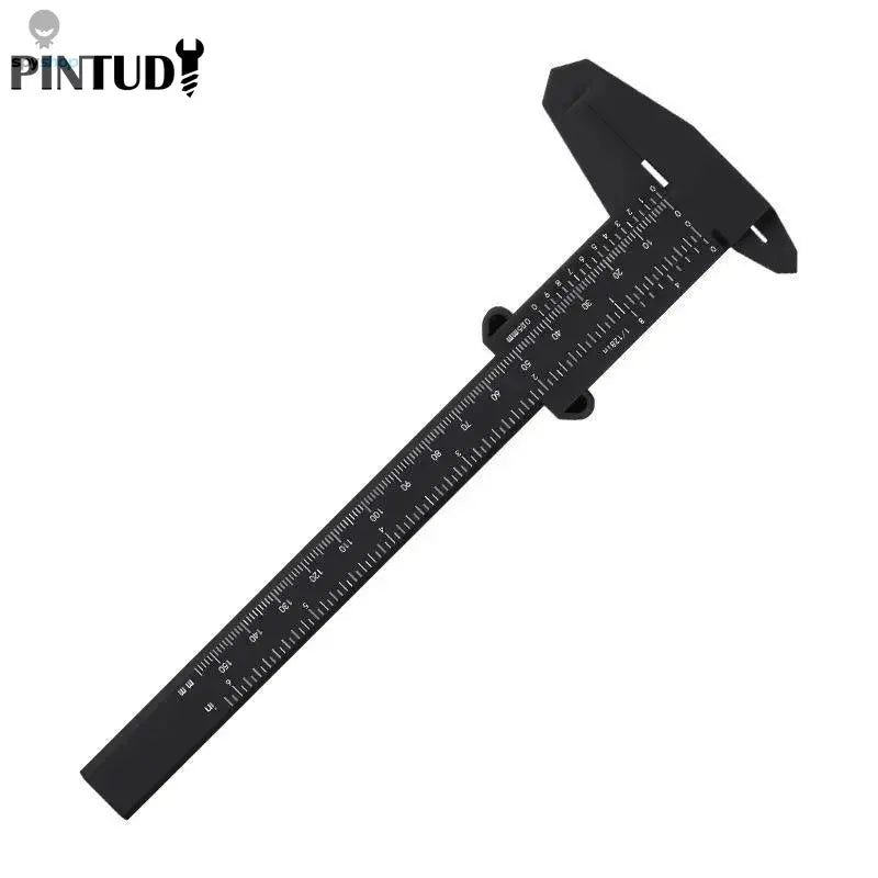 1PC Plastic Vernier Caliper Digital Display Caliper Mini Text Play Caliper Student Vernier Ruler 0 to 150mm Measuring Tool