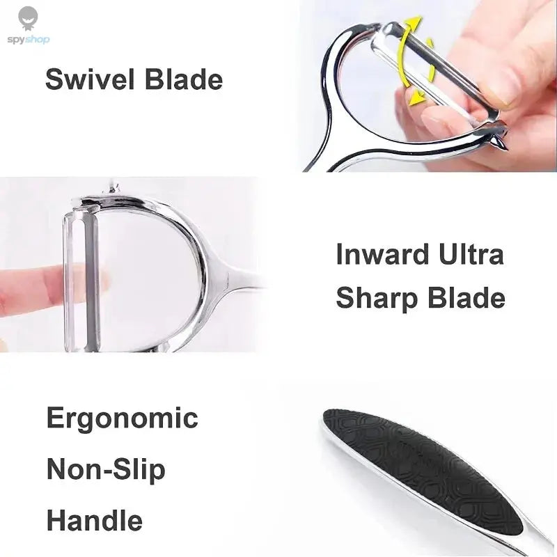 1PC Stainless Steel Vegetable Peeler Potato Peeler Multi-function Carrot Grater Fruit Tools Kitchen Accessories Cuisine Pelador Spy-shop.com