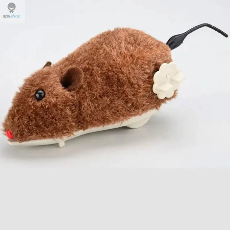 1Pc Funny Lifelike Plush Mouse Running Rat Toy for Cats Dogs Tail Mouse Pets Kids Random Color Spy-shop.com