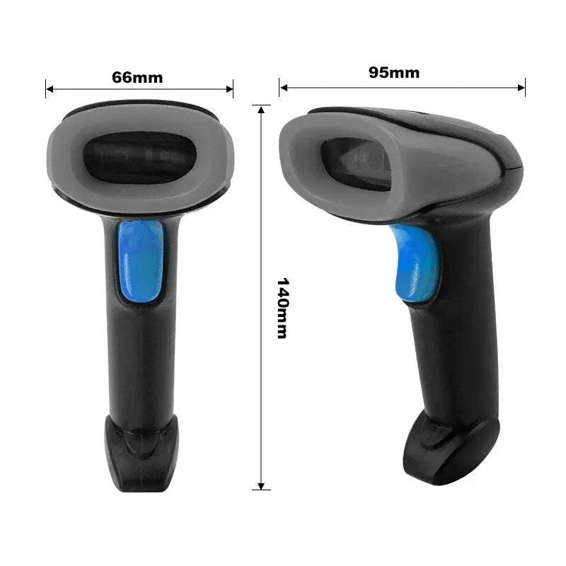 1D/2D QR Code Scanner USB Wired Handheld Barcode Reader-Default Title
