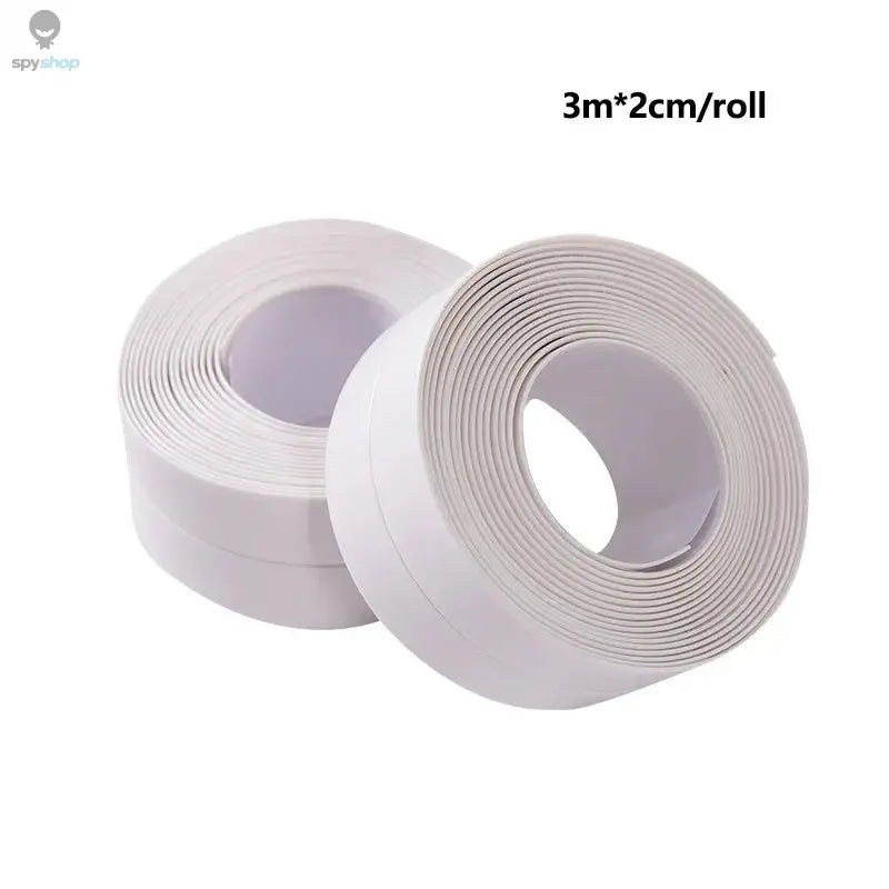 1pc Bathroom Waterproof Wall Stickers Sealing Tapes PVC Adhesive Sealing Strips Sink Edge Tape Kitchen Bathroom Accessories Spy-shop.com