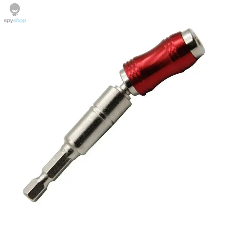 1pc Drill Bit Holder Magnetic Swiveling Bit Tip Holder Set Drill Bit Extension Pivot 1/4 Inch Hex Quick Release Pivoting Screwd