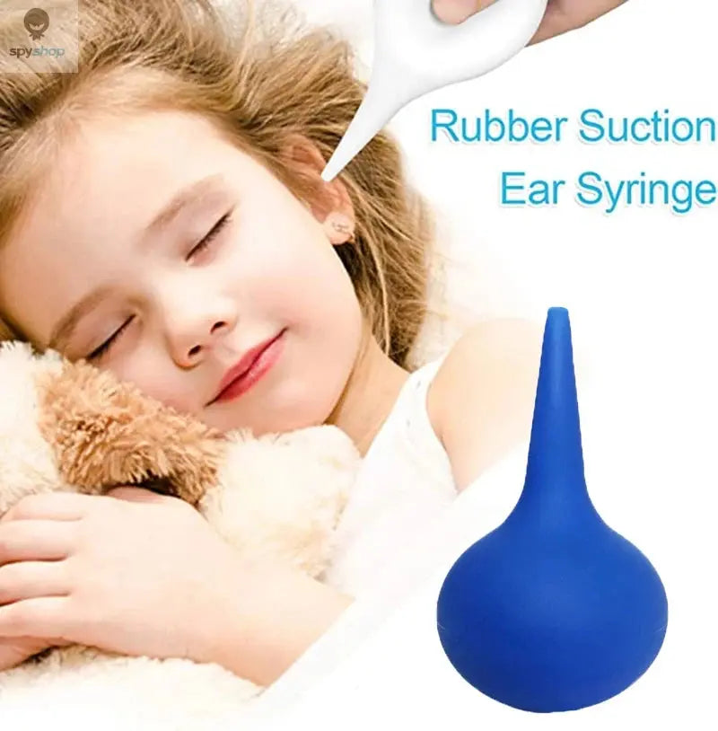 1pc Ear Wax Removal Irrigation Cleaning Kit Ear Syringe Bulb Air Blower Pump Dust Cleaner Earwax Remover Rubber For Adult Kid Spy-shop.com