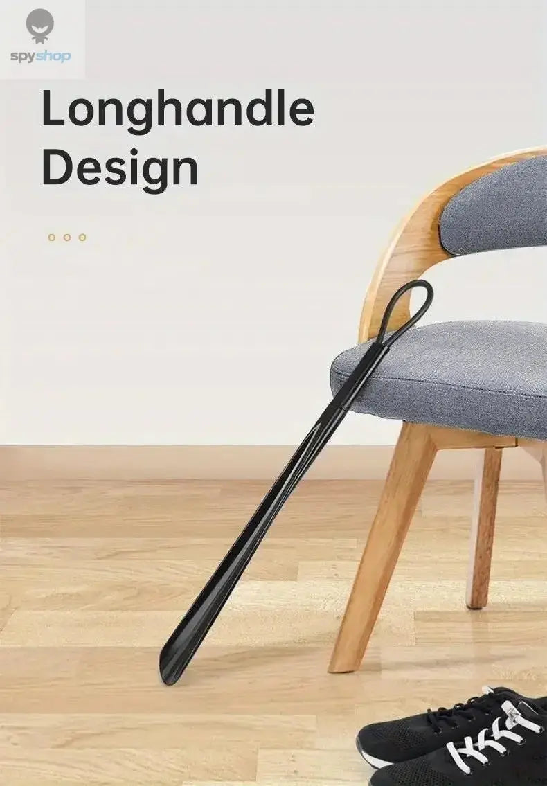 1pc Extra long flexible plastic shoe horns do not require bending durable shoe spoons for pregnant women wearing shoe assistants Spy-shop.com