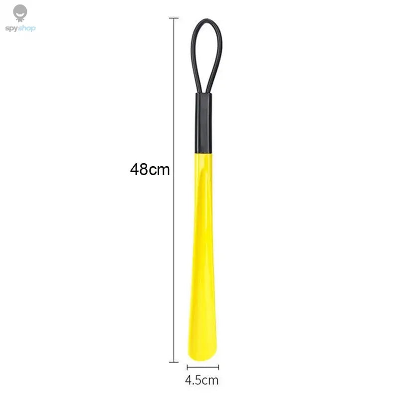 1pc Extra long flexible plastic shoe horns do not require bending durable shoe spoons for pregnant women wearing shoe assistants Spy-shop.com