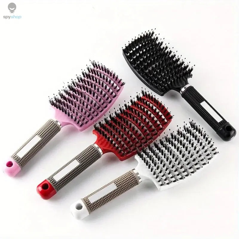 1pc Magic Scalp Massage Hair Brush for Women - Professional Detangling Tool for Wet Curly Hair - Hairdressing Tool