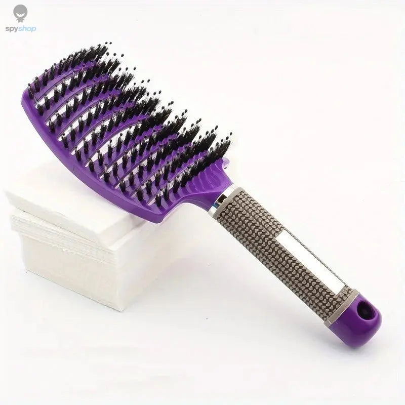 1pc Magic Scalp Massage Hair Brush for Women - Professional Detangling Tool for Wet Curly Hair - Hairdressing Tool