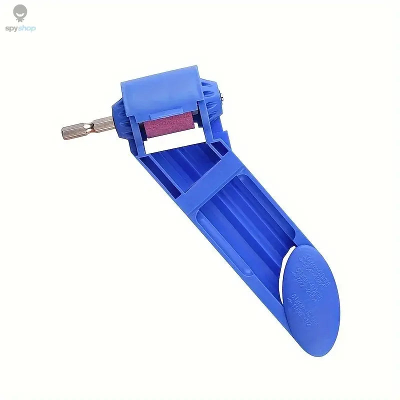 1pc Portable Drill Bit Sharpener With Grinding Wheel For Quick And Easy Sharpening Of Nail Drill Bits, Sharp And Ready