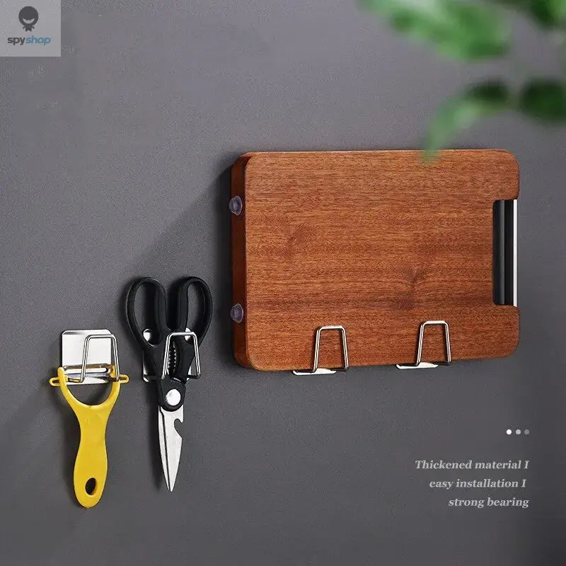 1pc Stainless Steel Sink Sponge Rack For Sponge Steel Wire Ball Draining Paste The Inner Wall Of The Sink Kitchen Supplies Spy-shop.com