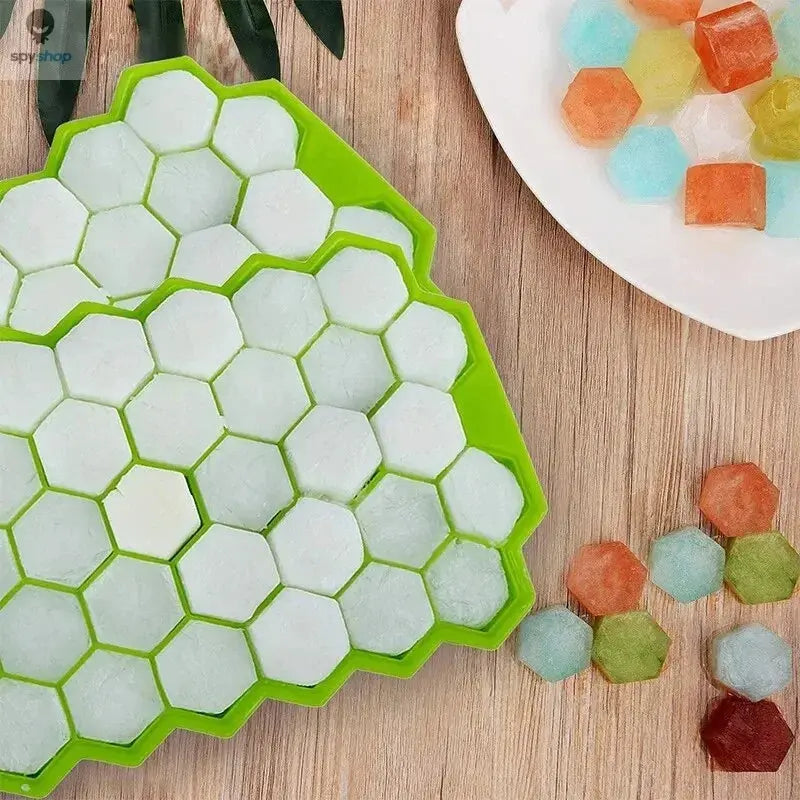 1pcs Honeycomb 37 Lattice Cube Tray Maker Without Lid DIY Ice Mold Spy-shop.com