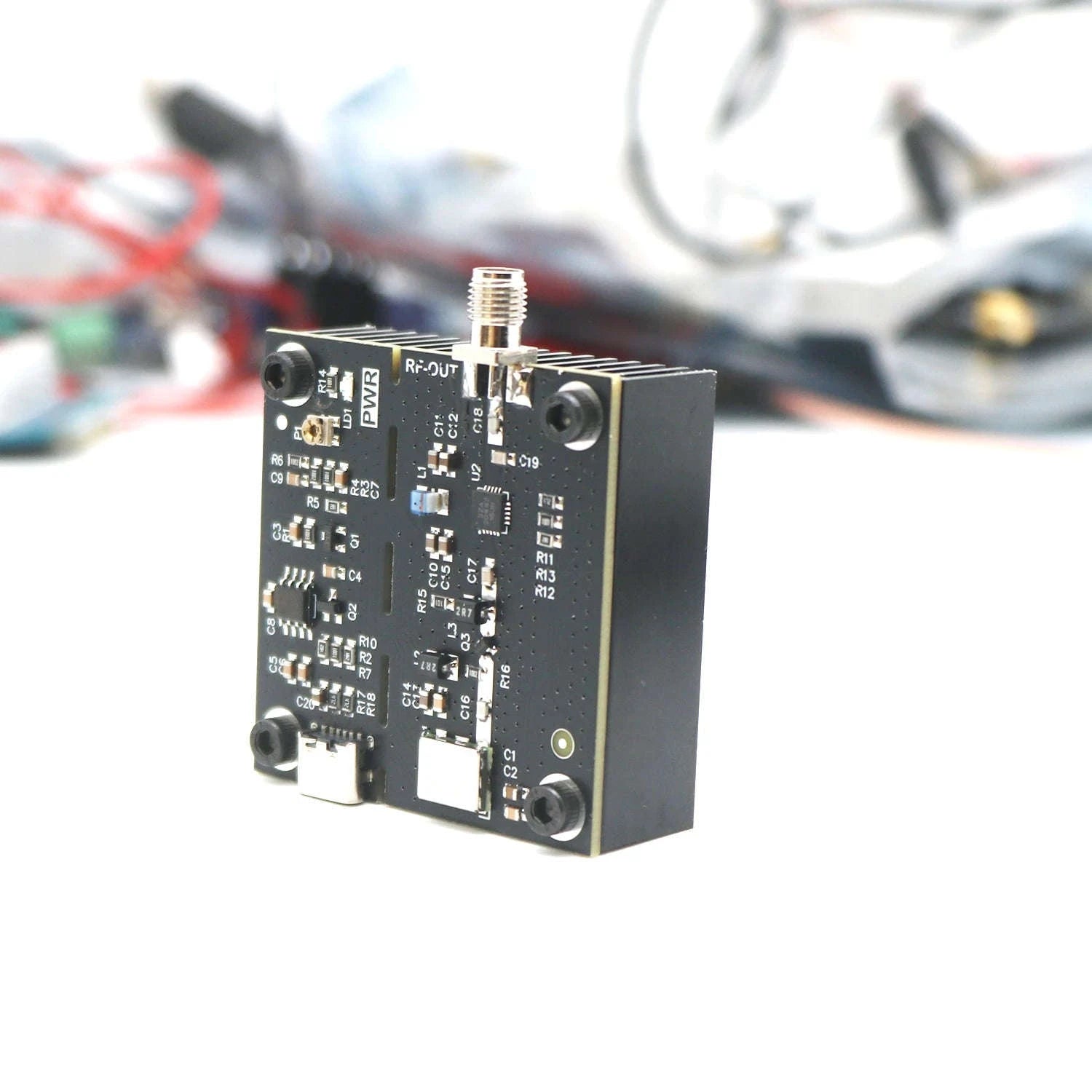 1W 2.4GHz VCO Signal Generator Module with Antenna Type-C Power-2.4Ghz W 8DB ANT
