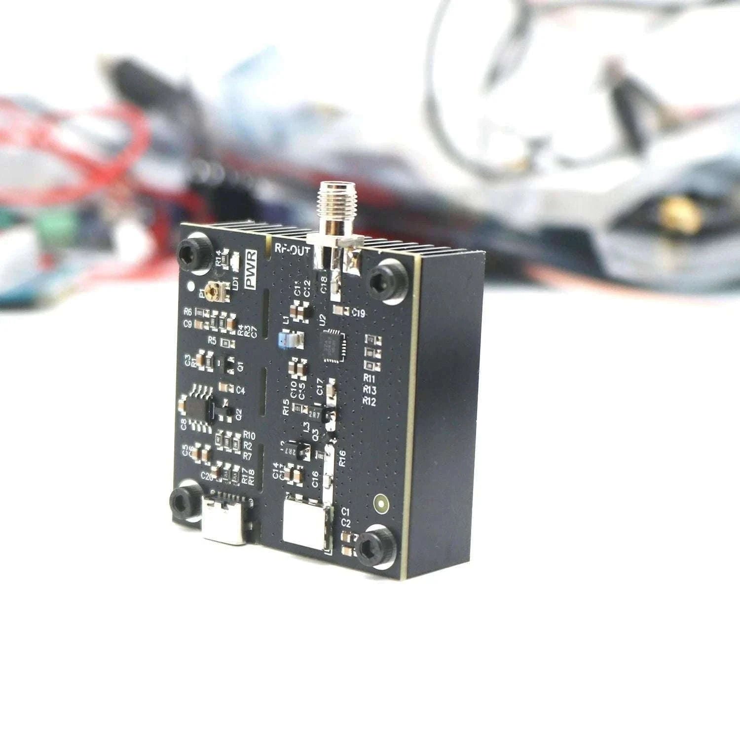 1W 2.4GHz VCO Signal Generator Module with Antenna Type-C Power-2.4Ghz W 8DB ANT