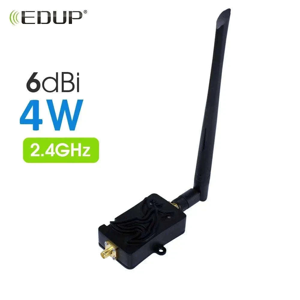 2.4GHz WiFi Signal Booster 4W Amplifier for Router Range Extension-2.4G 4W Adapter / EU Plug