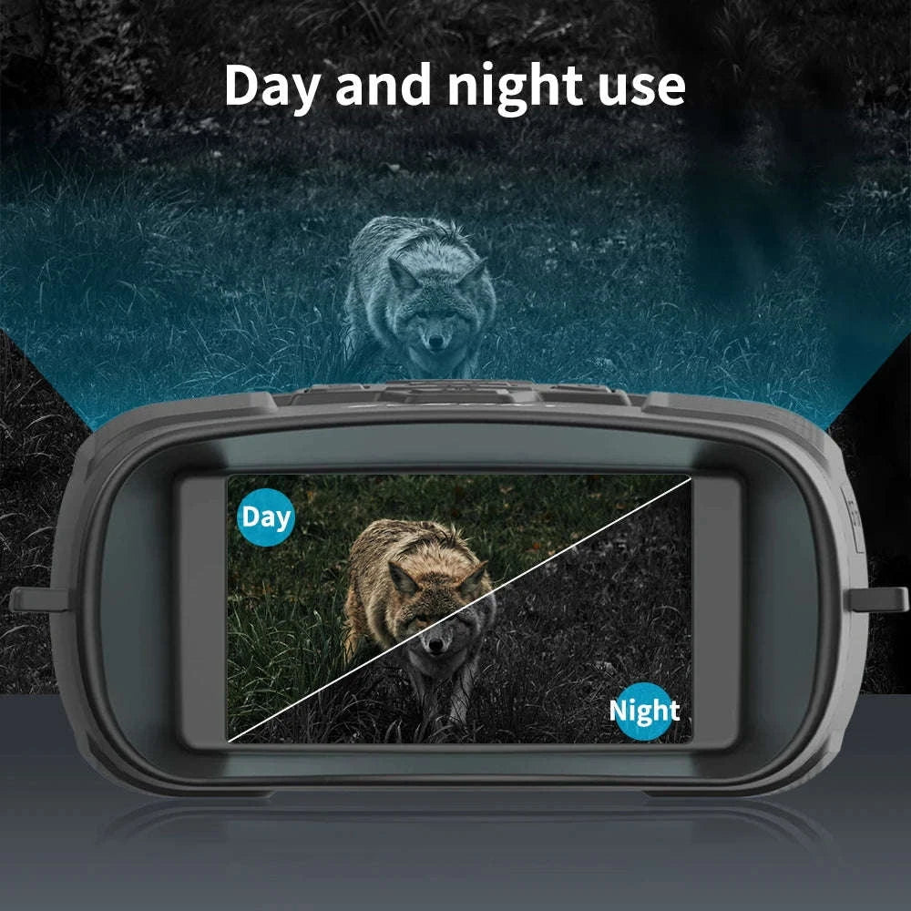 2.5K Night Vision Goggles with 36MP Photos and 6X Zoom-black / United States