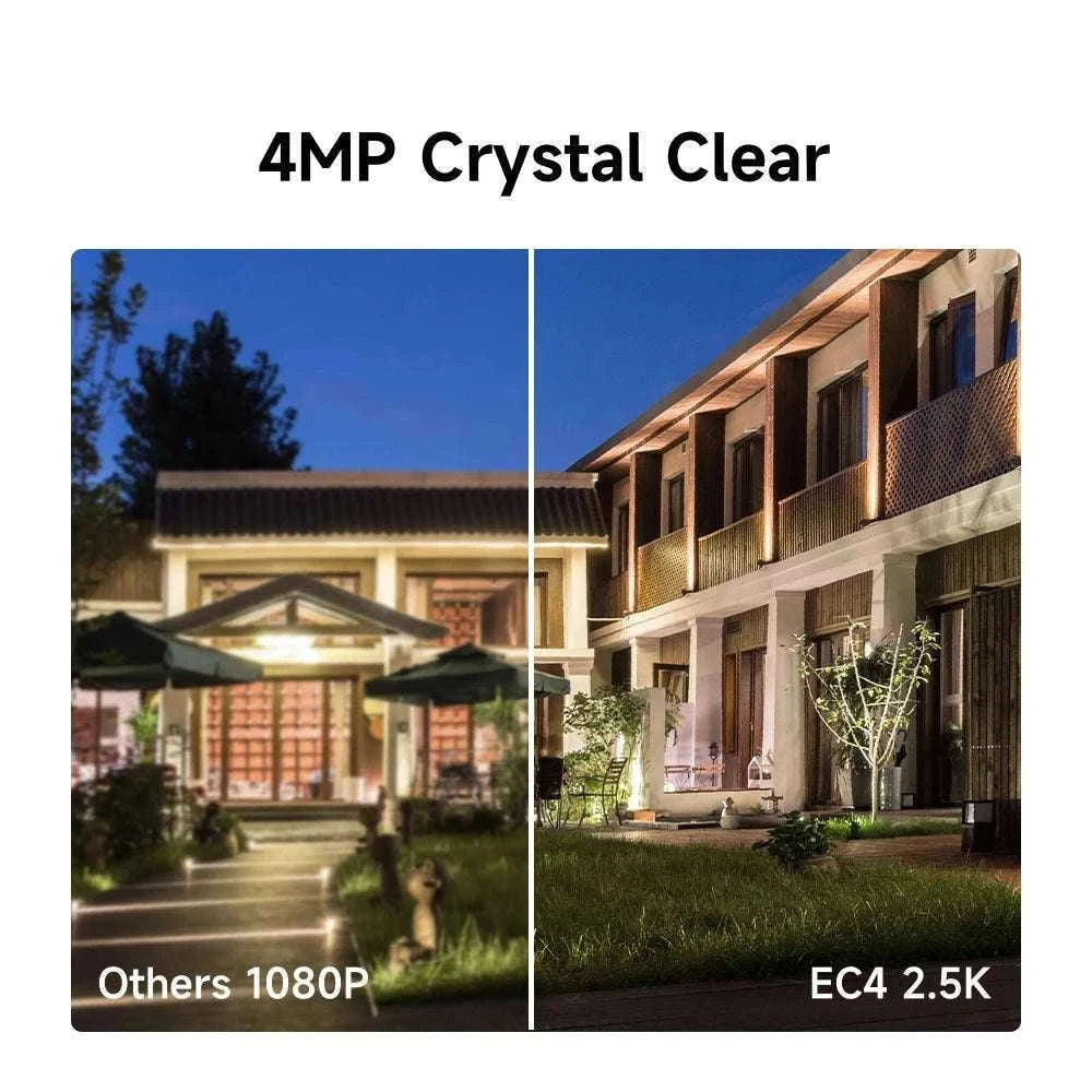 2.5K Solar WiFi Security Camera with Battery & Two-Way Audio-EU Plug / United States / 1 Camera 1Hub