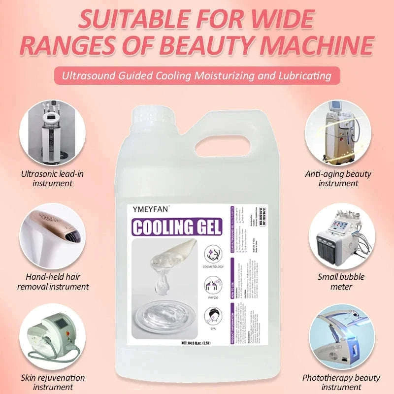 2.5L Clear Conductive Gel for Ultrasound and Beauty Devices-2.5L / CZECH REPUBLIC