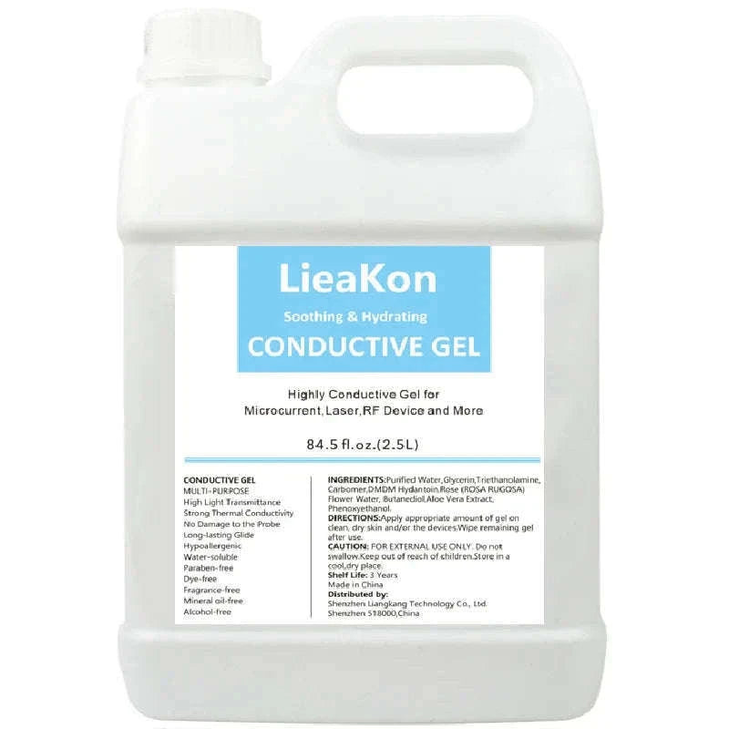 2.5L Clear Conductive Gel for Ultrasound and Beauty Devices-2.5L / CZECH REPUBLIC