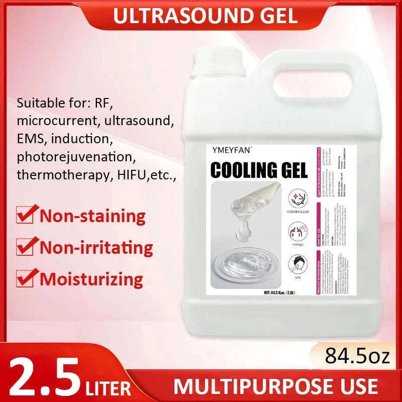 2.5L Clear Conductive Gel for Ultrasound and Beauty Devices-2.5L / CZECH REPUBLIC