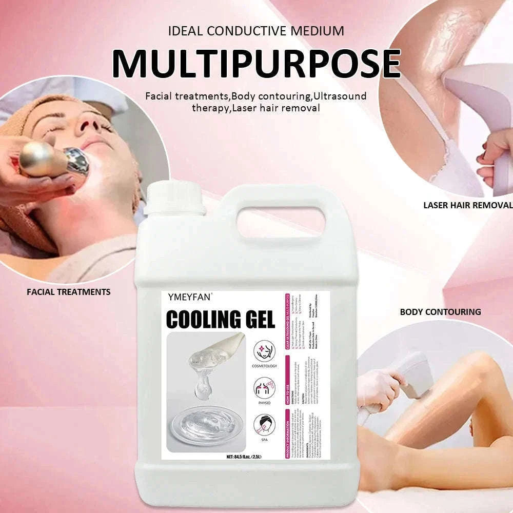 2.5L Clear Conductive Gel for Ultrasound and Beauty Devices-2.5L / CZECH REPUBLIC
