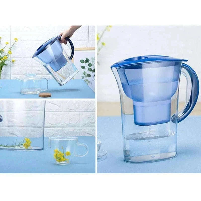 2.5L Water Filter Pitcher with Four-Layer Filtration-Default Title
